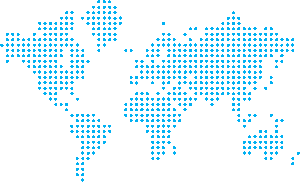 World map pixelated